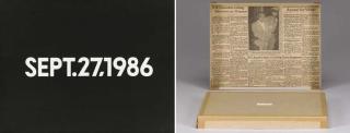 On Kawara - SEPT. 27, 1986, (\