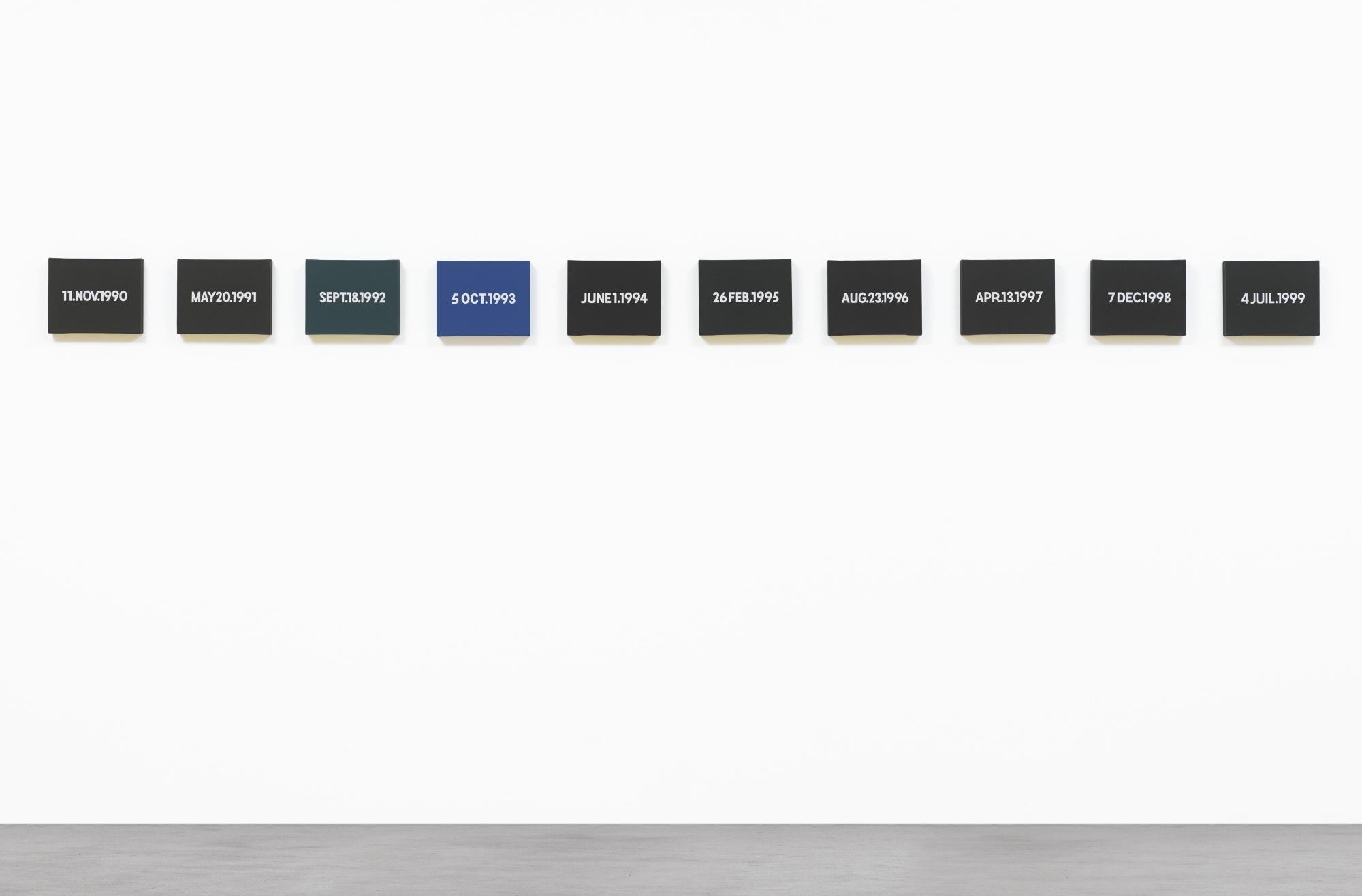 On Kawara - Untitled (Decade)