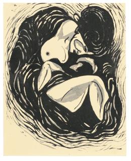 Onchi Koshiro - Showa era (1926-89), 1955