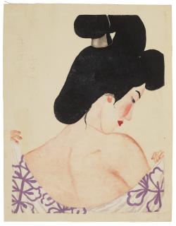 Onchi Koshiro - Yuagari (After bath)