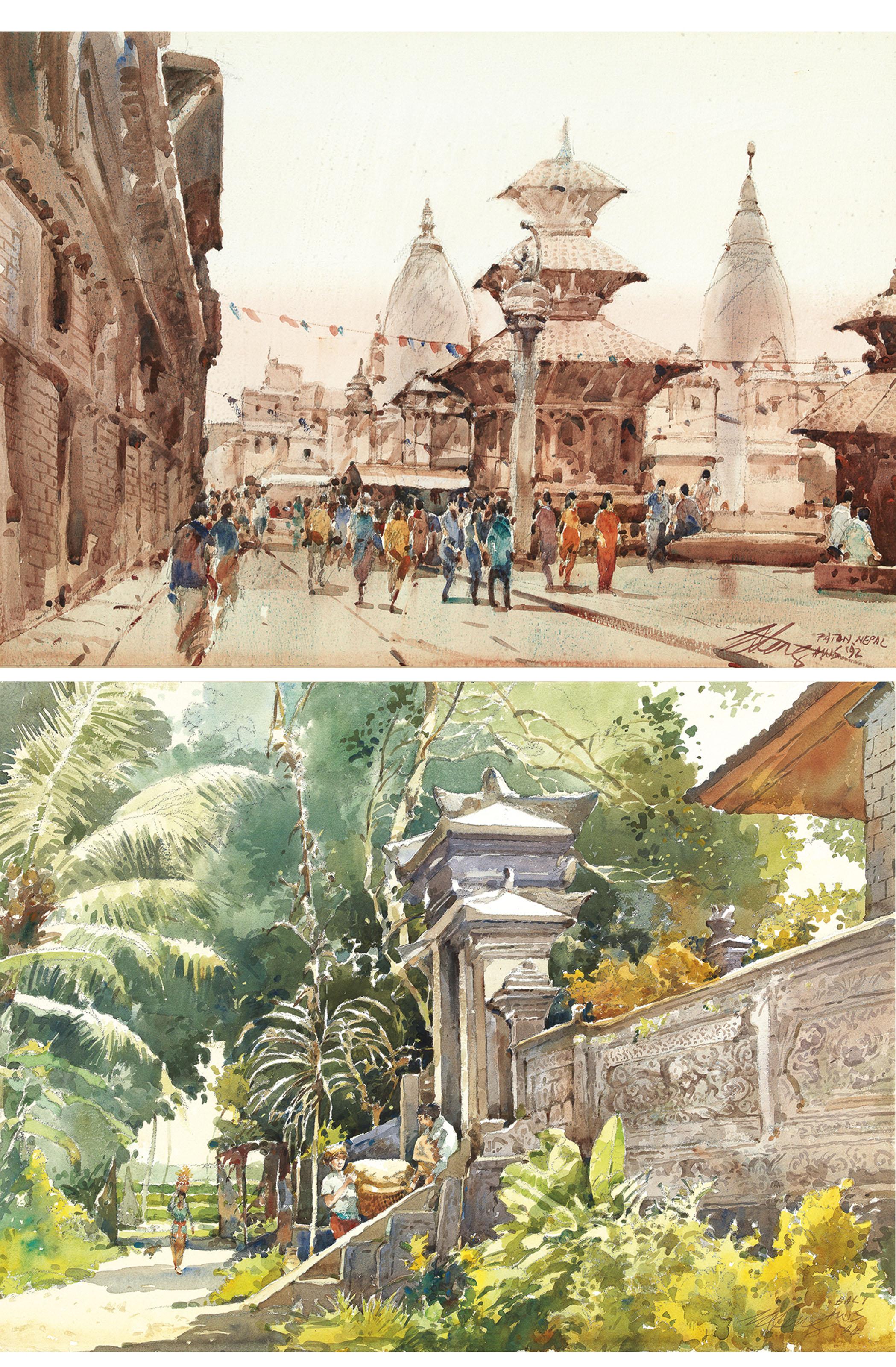 Ong Kim Seng - Patan, Nepal; & Bali