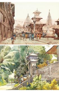 Ong Kim Seng - Patan, Nepal; & Bali
