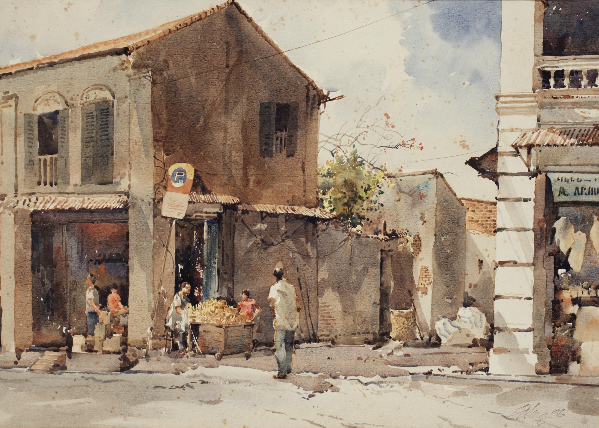 Ong Kim Seng - Street Scene