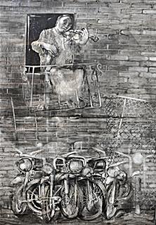 Onib Olmedo - Concert dans l\'impasse (Concert in the alley)