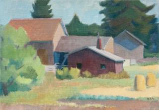 Onni Oja - A Farmhouse.