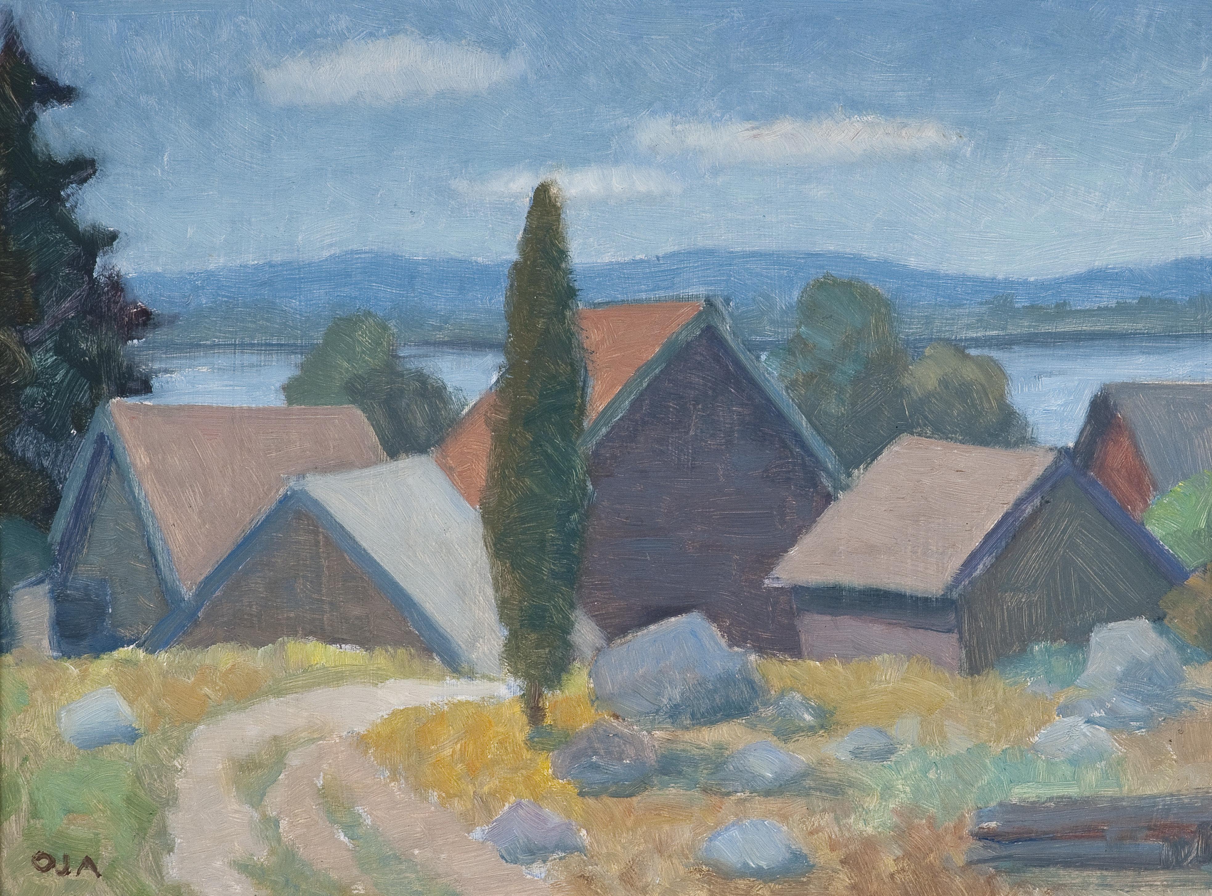 Onni Oja - Houses On The Hill.