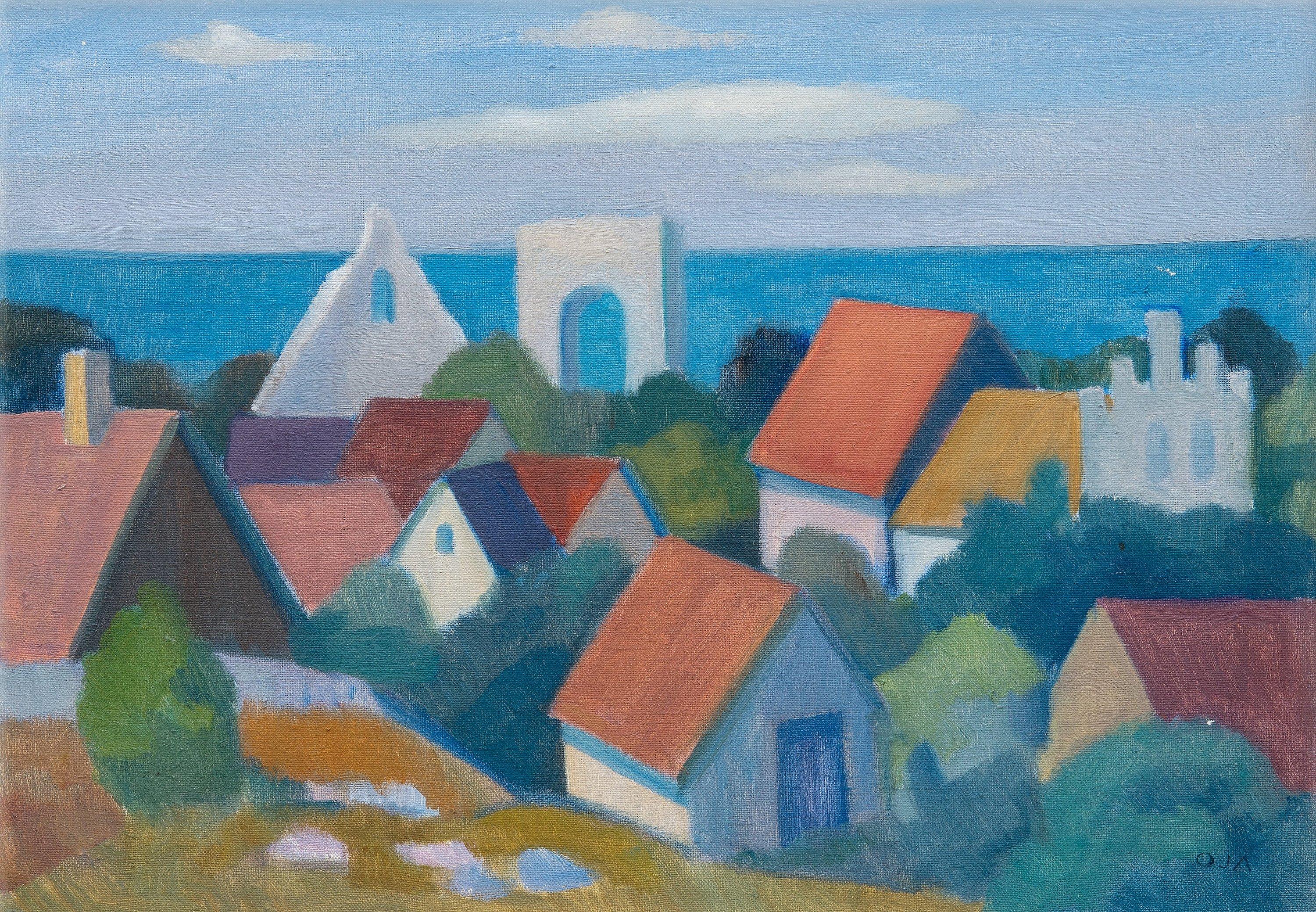 Onni Oja - View Over The Rooftops (Viby).