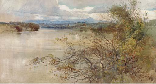 Onorato Carlandi - The River Tiber