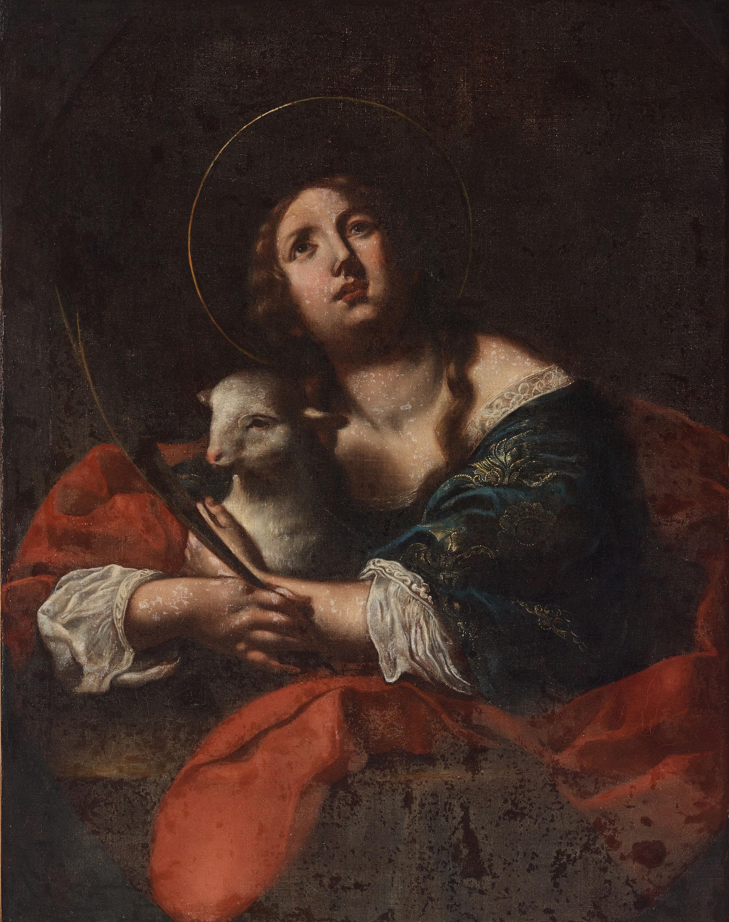 Onorio Marinari - Saint Agnes