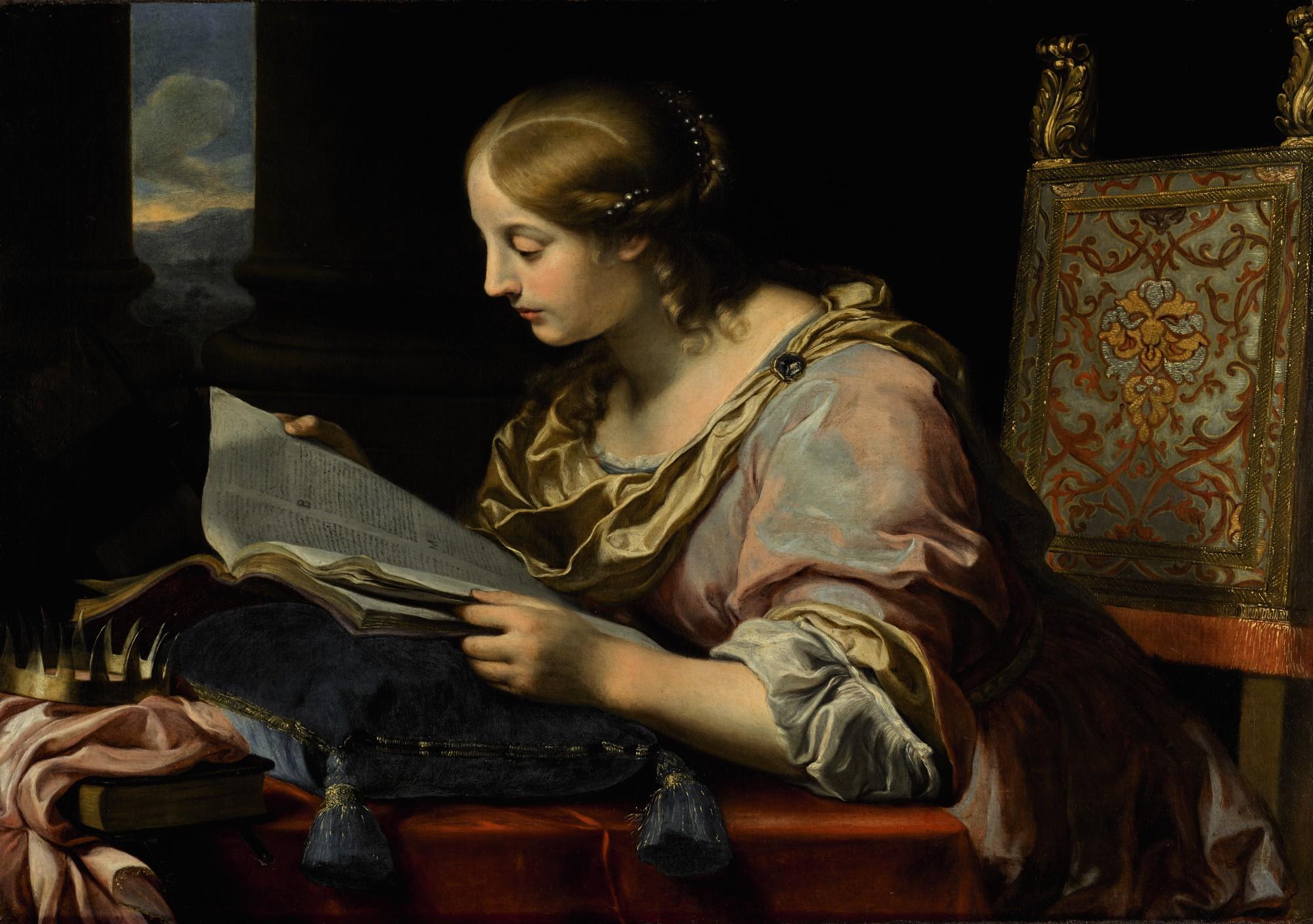 Onorio Marinari - Saint Catherine of Alexandria |《亞歷山大的聖凱瑟琳》