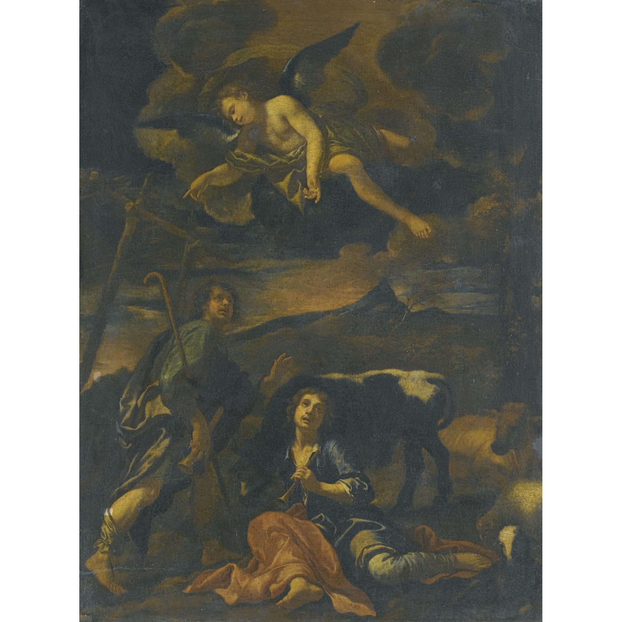 Onorio Marinari - The Annunciation To The Shepherds
