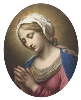 Onorio Marinari - The Madonna in prayer