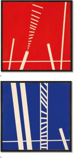 Orazio Bacci - A. Onde Luce No. 110 B. Onde Luce No. 116