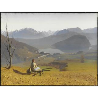 Oreste Albertini - La Stretta Di Lavena, Lago Di Lugano  