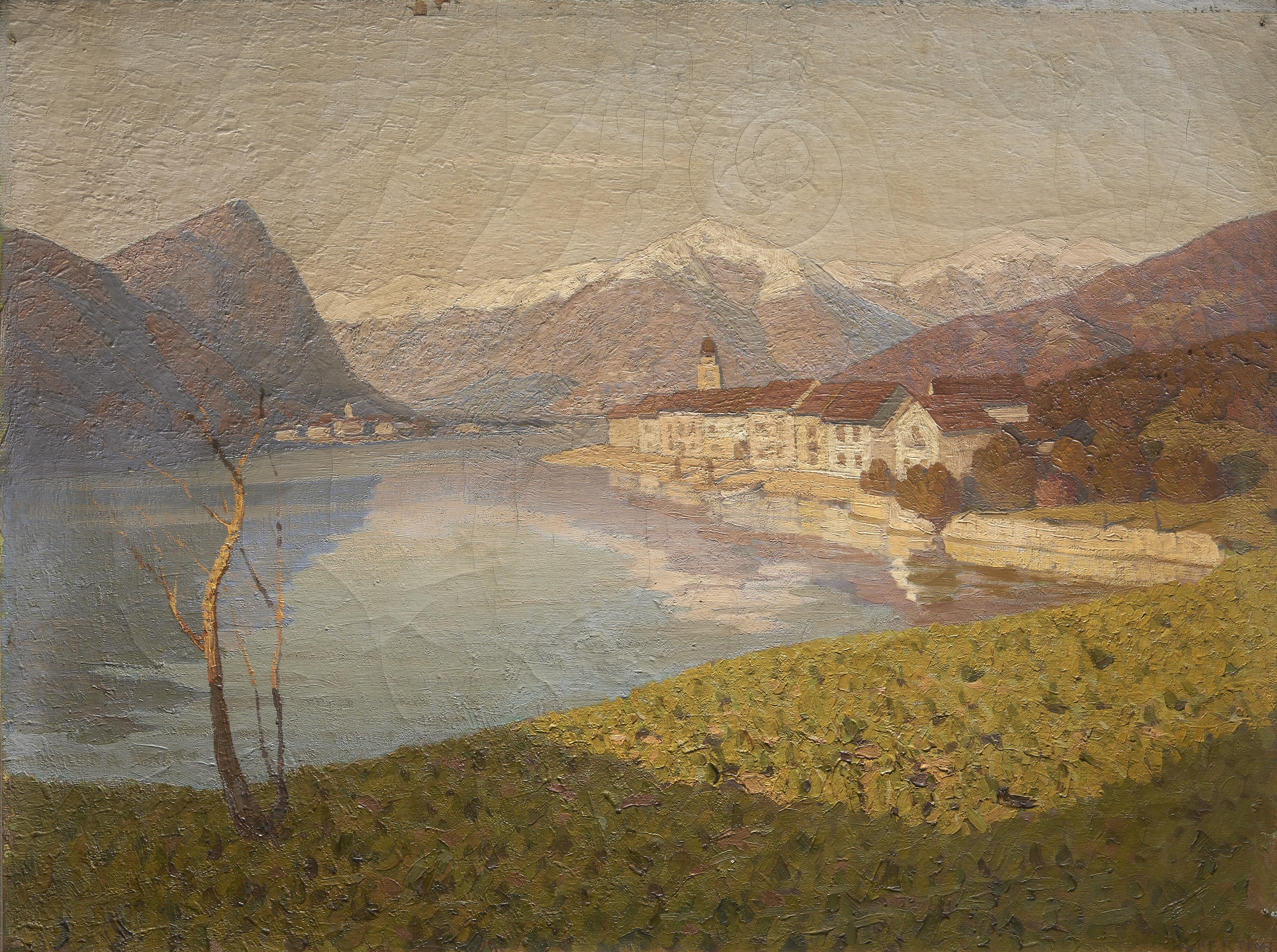 Oreste Albertini - Lago di Lugano, Brusino Arsizio