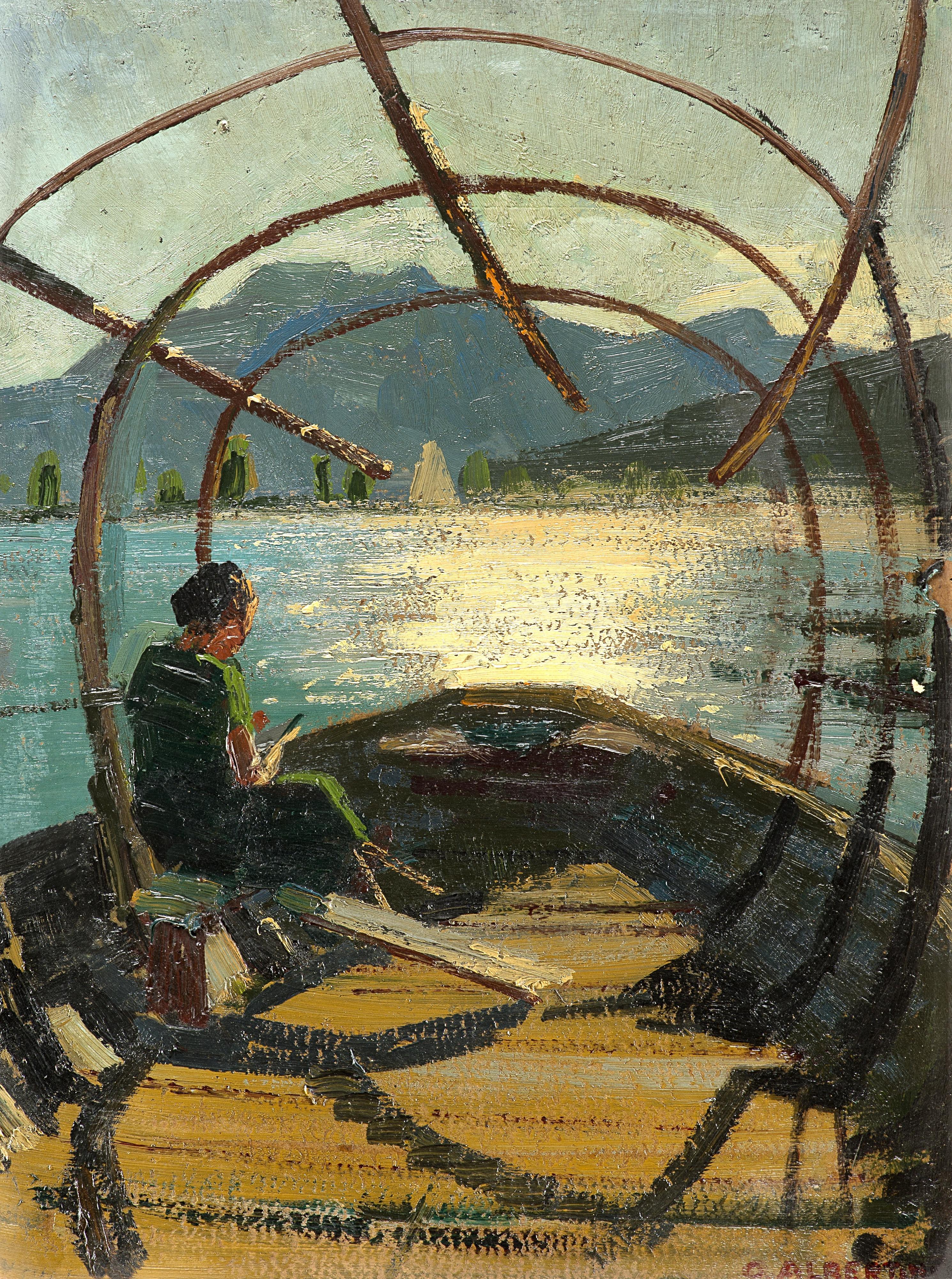 Oreste Albertini - Riflessi sul Lago di Lugano