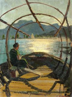Oreste Albertini - Riflessi sul Lago di Lugano