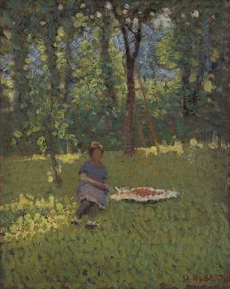 Oreste Albertini - Riposo sul prato