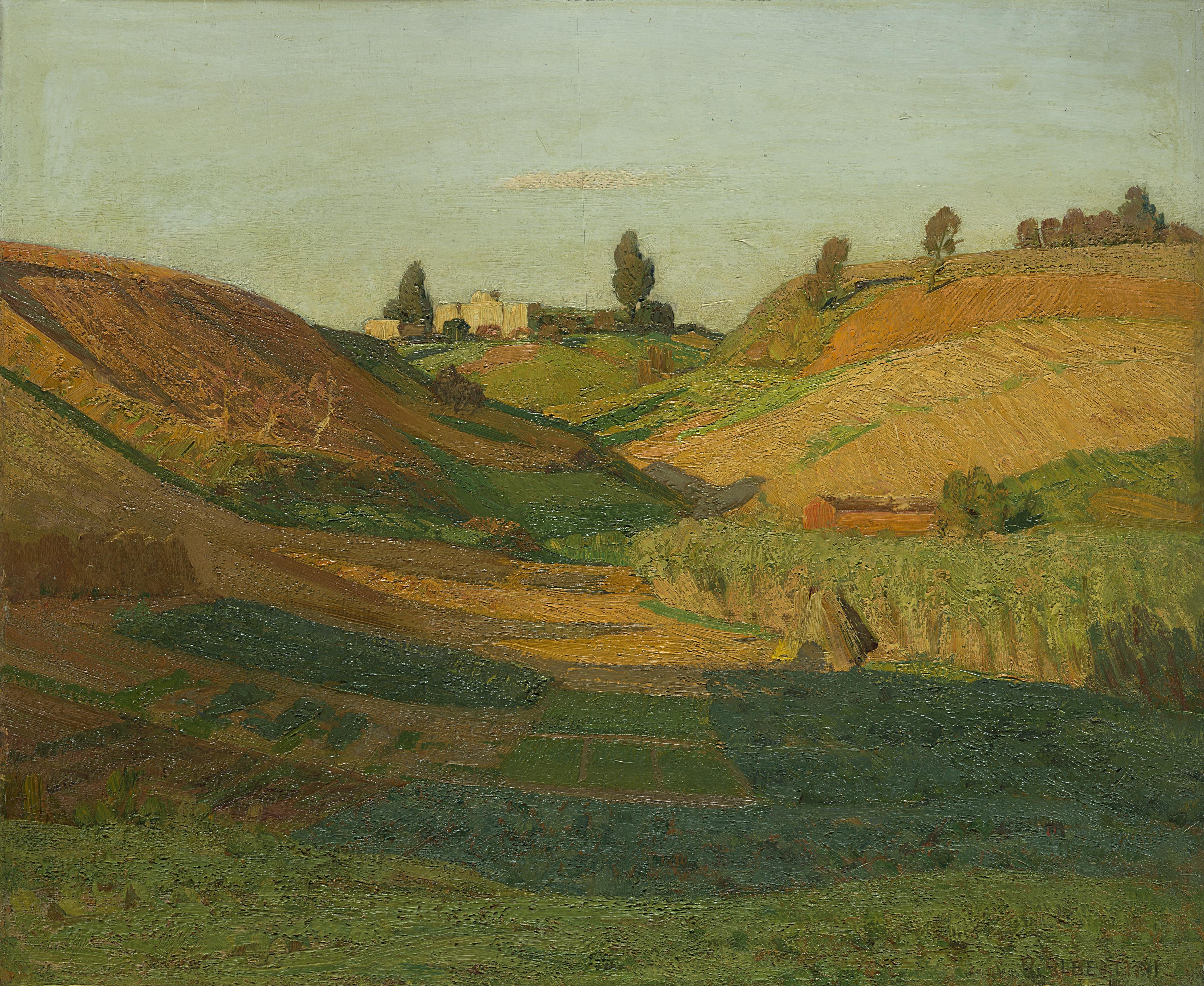 Oreste Albertini - Roma nei d\'intorni di Monte Mario