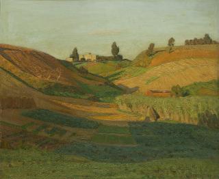 Oreste Albertini - Roma nei d\'intorni di Monte Mario