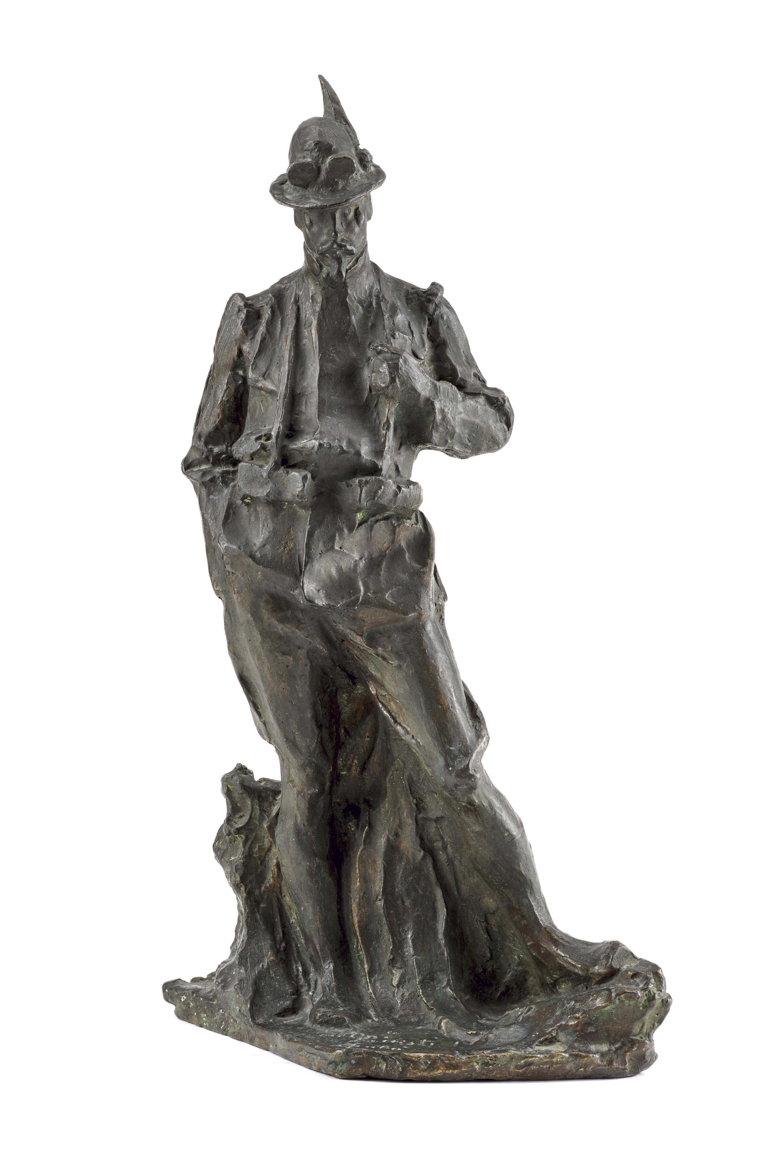 Oreste Labò - Cesare Battisti in divisa da Alpino