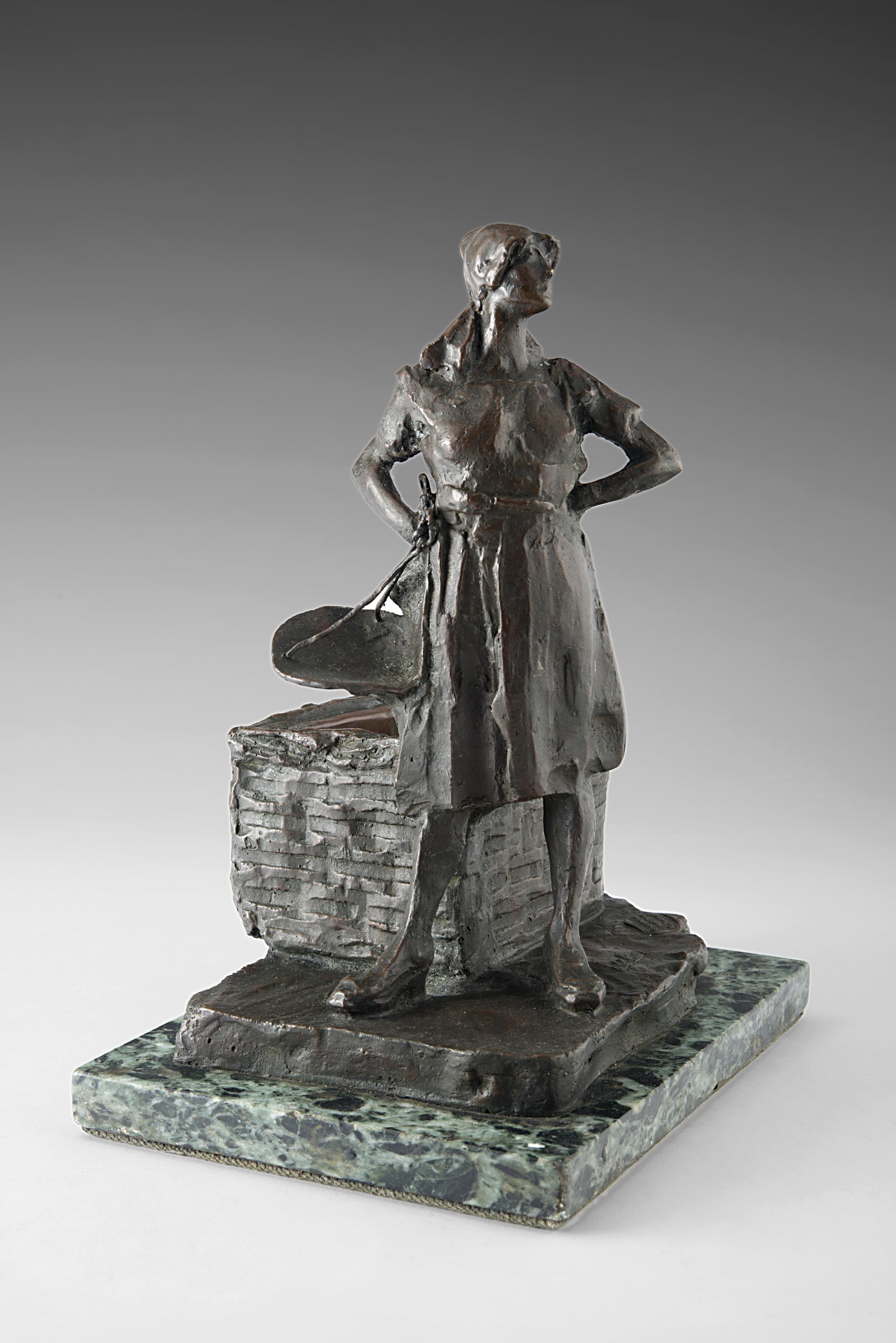 Oreste Labò - Contadina al pozzo