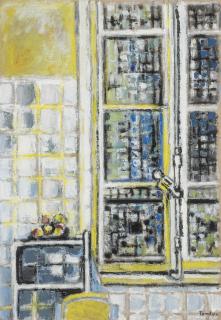 Orfeo Tamburi - Natura morta alla finestra