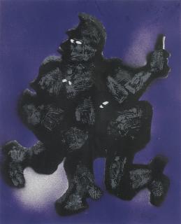 Orhan Peker - Les Pompiersorhan Peker ; Les Pompiers ; Mixed Media On Paper