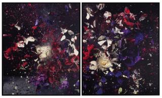 Ori Gersht - Blow Up 15 (Diptych), from \'Time after Time\' series, 2007