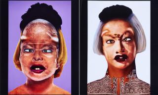 Orlan - Self-hybridation No. 18 / Self-hybridation No. 31.