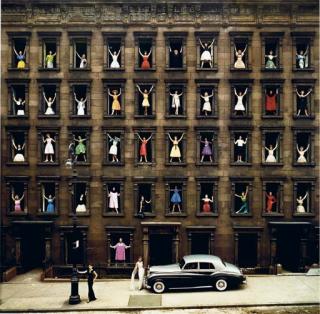 Ormond Gigli - Girls in the Windows, New York City, 1960