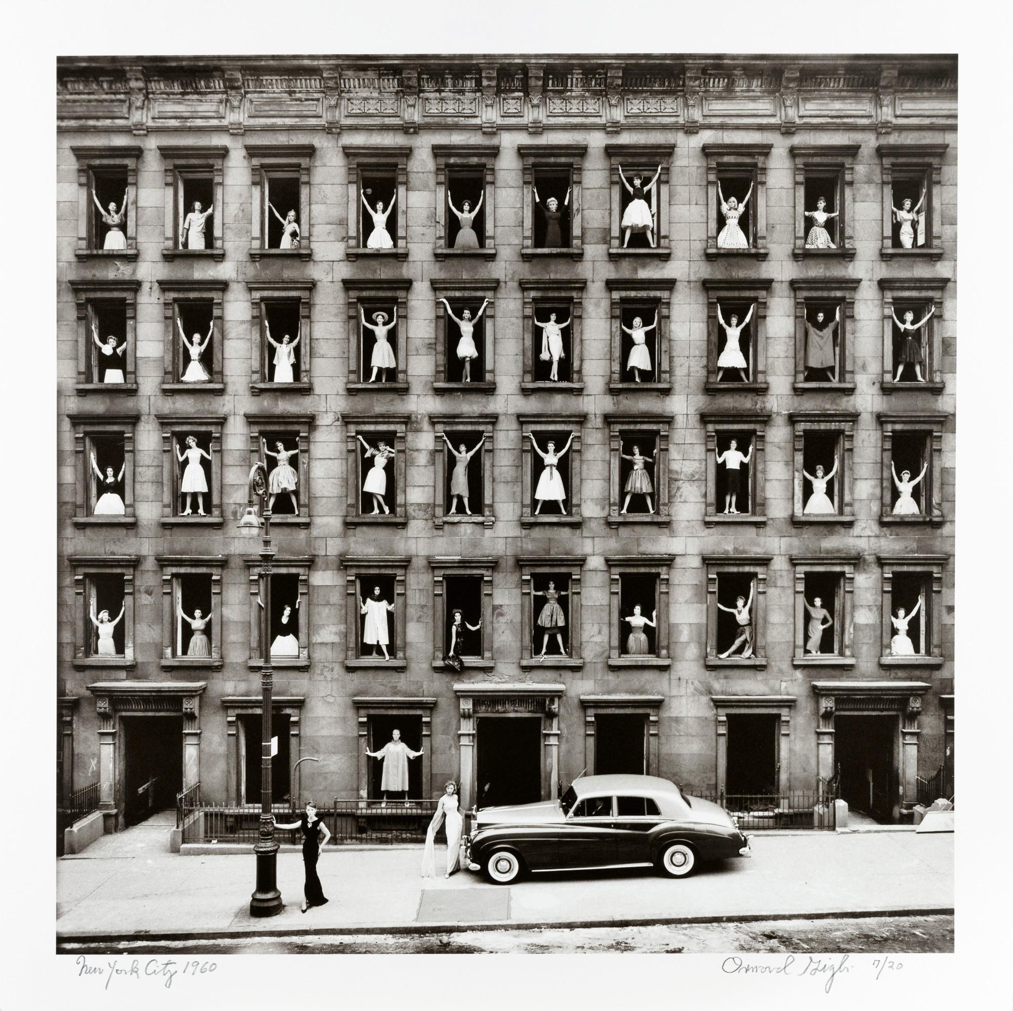 Ormond Gigli - Girls in Windows, New-York, 1960