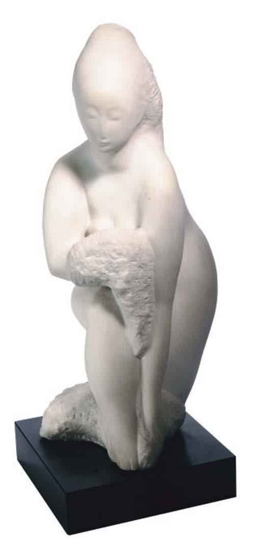 Oronzio Maldarelli - Kneeling Nude