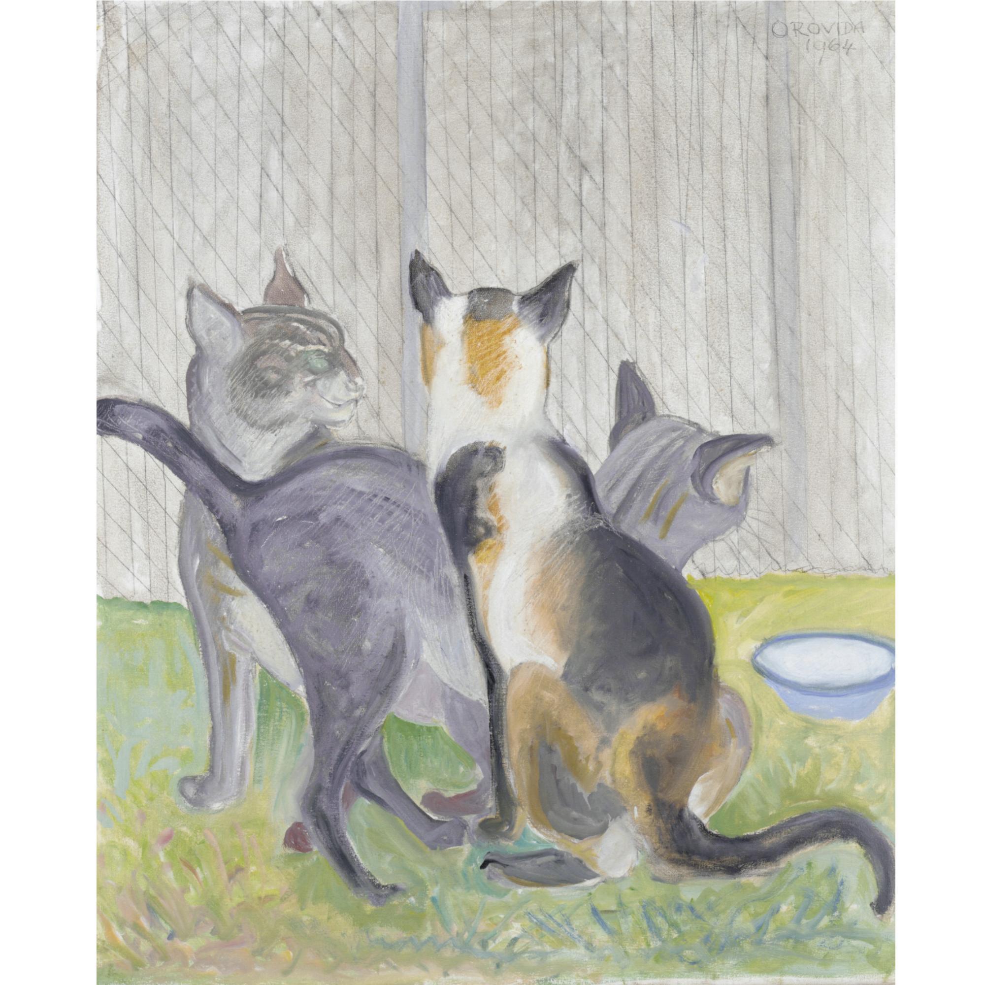 Orovida Camille Pissarro - Cats