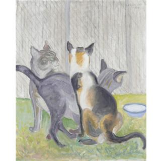 Orovida Camille Pissarro - Cats
