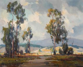 Orrin A. White - Landscape with eucalyptus