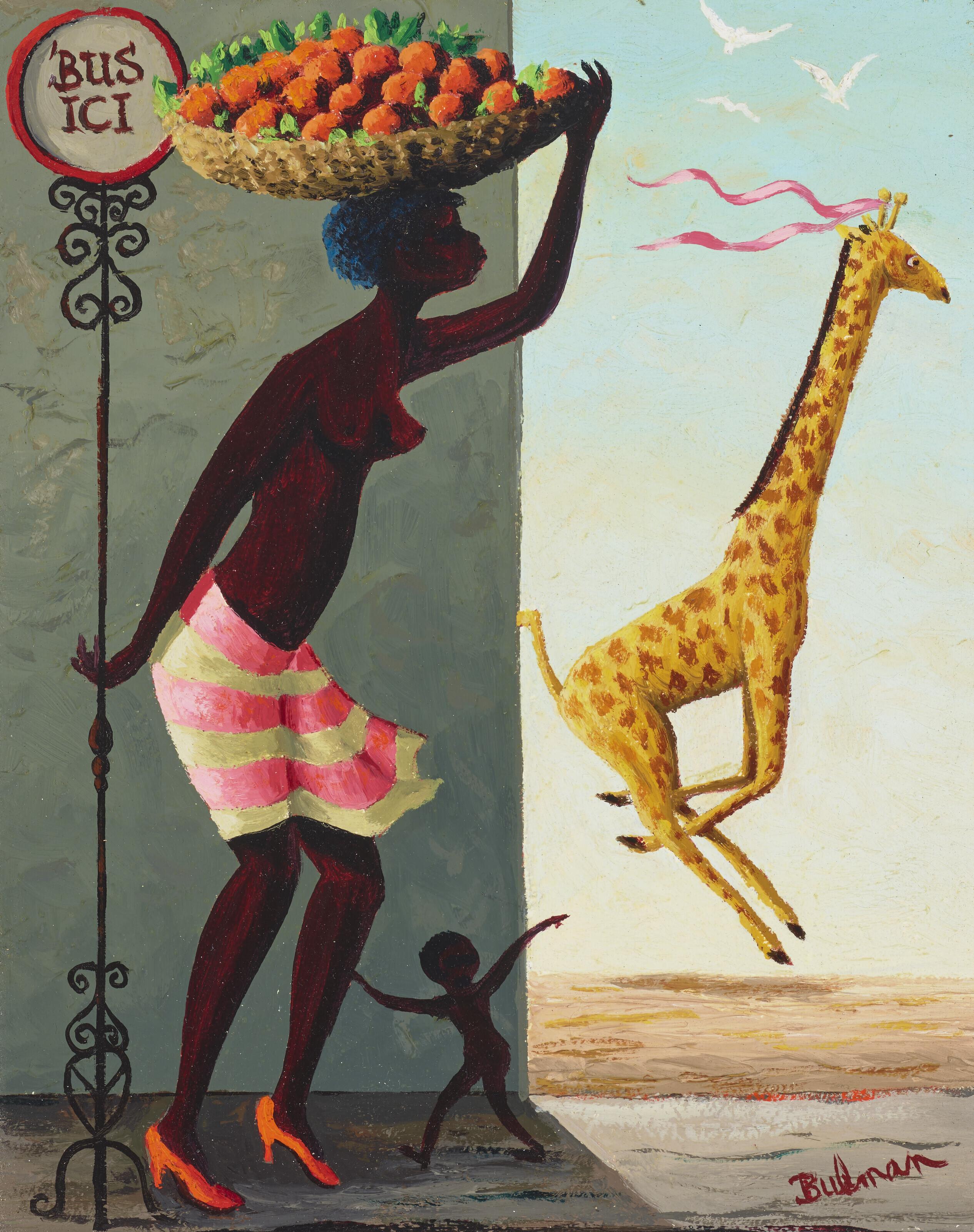 Orville Bulman - La Belle Giraffe de la Madame D\'Arte