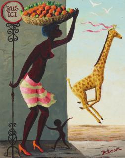 Orville Bulman - La Belle Giraffe de la Madame D\'Arte
