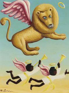 Orville Bulman - Two Angels: A Pair Of Paintings