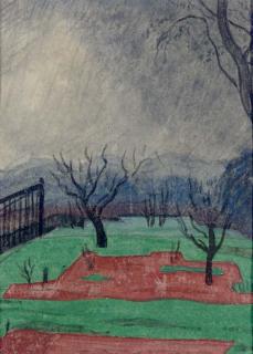 Oscar Bluemner - Field at Sunset