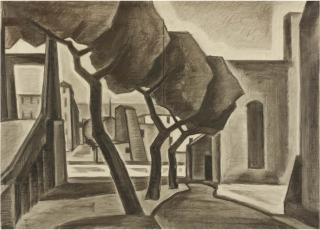 Oscar Bluemner - Hoboken: Emotional Reconstruction of a New Jersey Corner