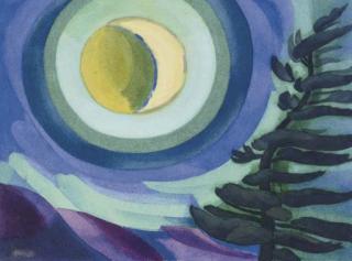 Oscar Bluemner - Moon Radiance