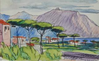 Oscar Bluemner - Pompeii