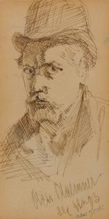 Oscar Bluemner - Self-Portrait