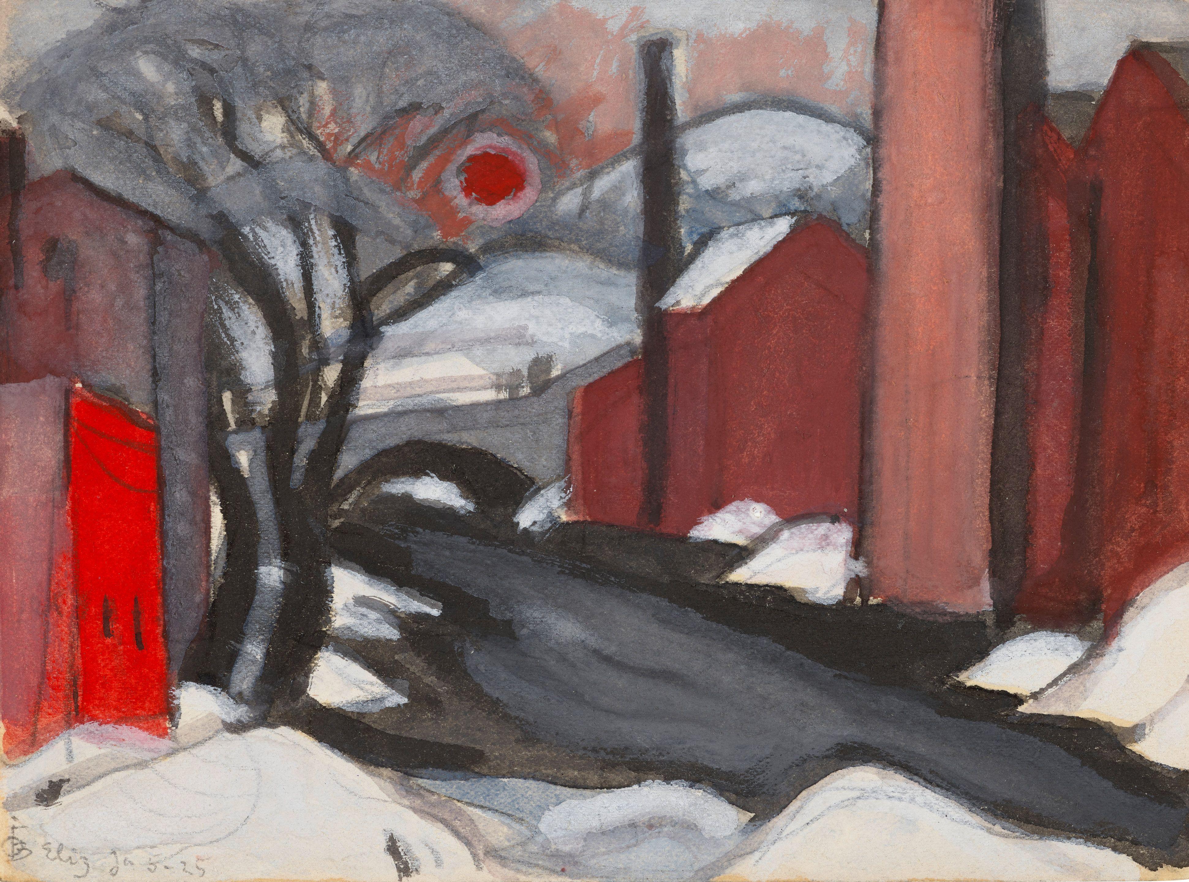 Oscar Bluemner - Study \