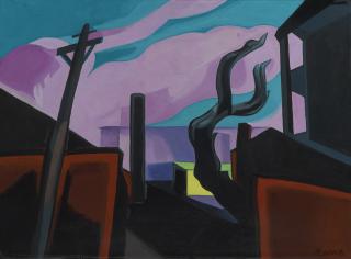 Oscar Bluemner - Violet Tones