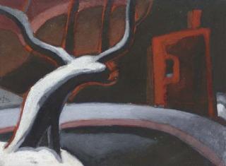 Oscar Bluemner - Winter Evening