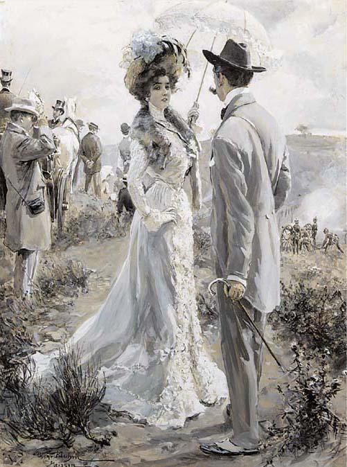 Oscar Bluhm - Elegant society