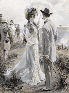 Oscar Bluhm - Elegant society