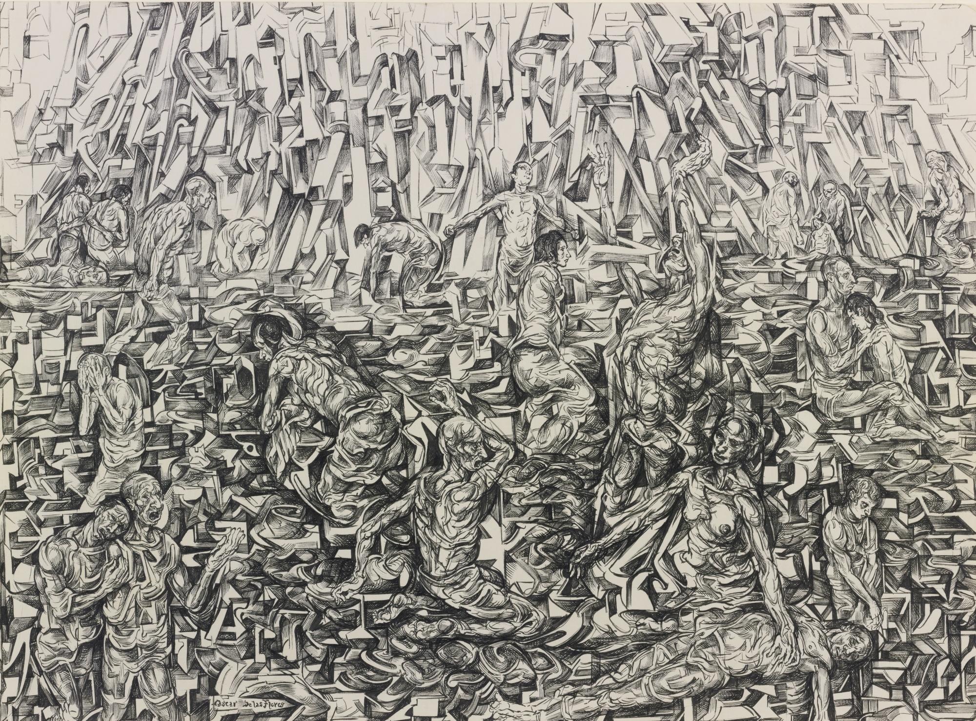 Oscar de Las Flores - Debajo De Un Cielo Roto (Under A Broken Sky)